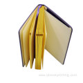 Hardcover Perfect Binding PU Leather Notebook